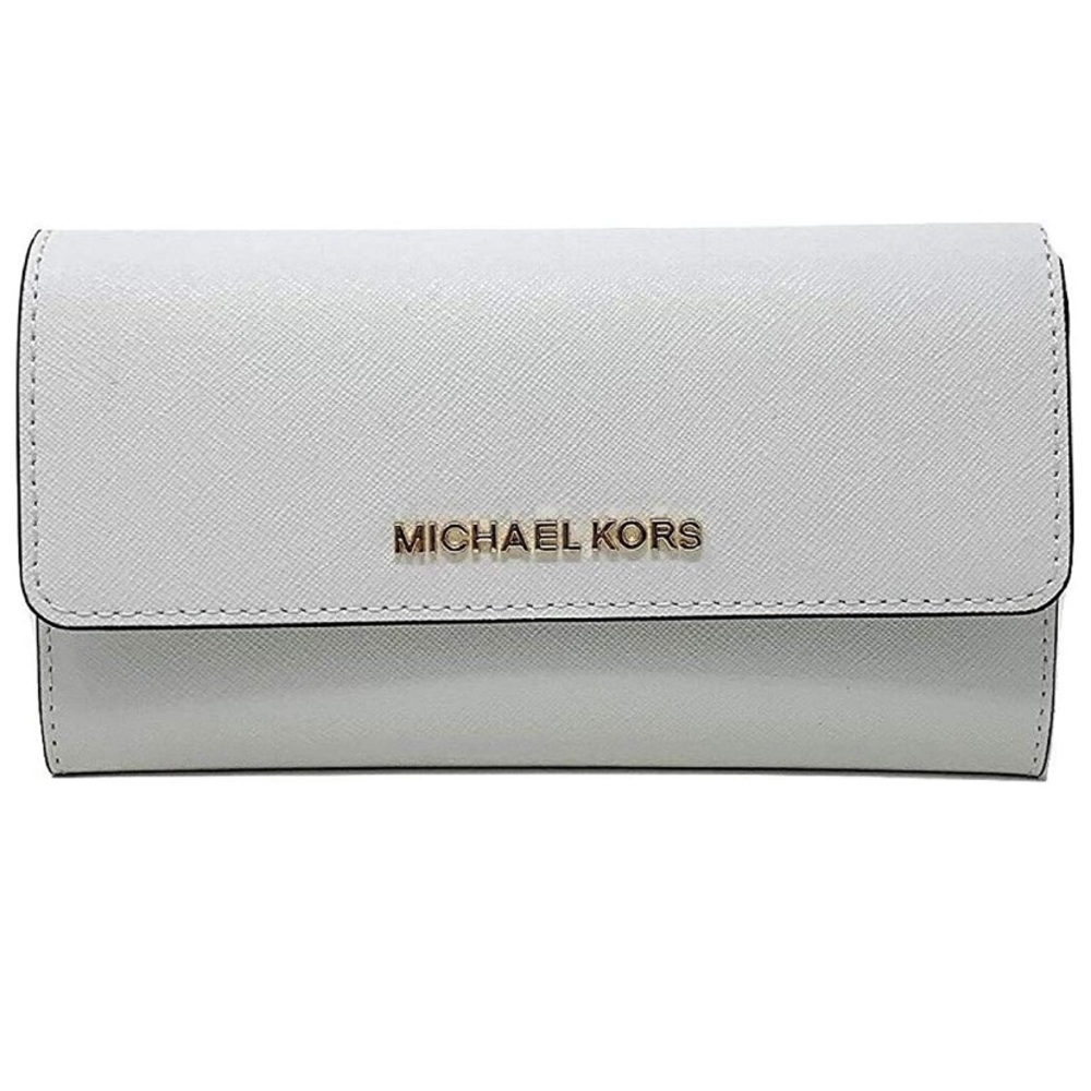MICHAEL KORS JETSET TRAVEL TRIFOLD WALLET PINK